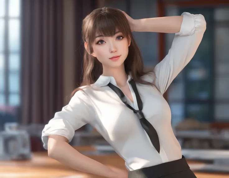 the chest of the white shirt opens slightly,Japan woman in black super mini skirt, The most beautiful women Japan women in the world, a beauty girl, Beautiful young Japan woman, , Seductive Japan Woman, 1 in 1,000, Japan Women, goddess of Japan, Japanese M...