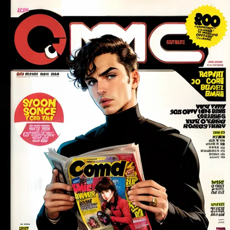 Comic magazine cover