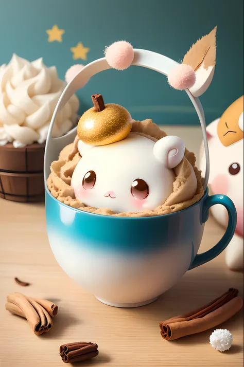 Cinnamoroll and pompompurin