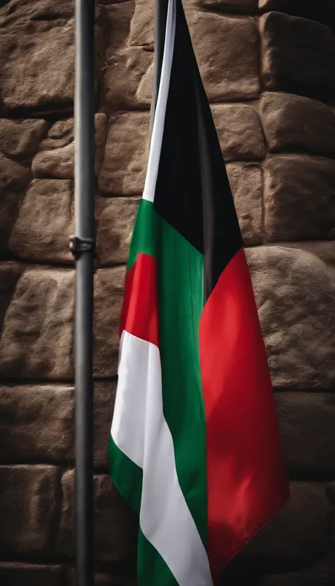 Realistic Palestine Flag🇵🇸🇵🇸🇵🇸