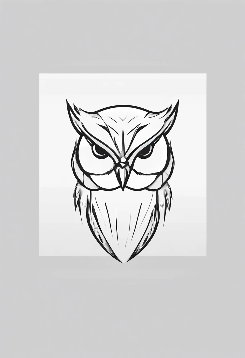 owl,Logo for school,minimalism