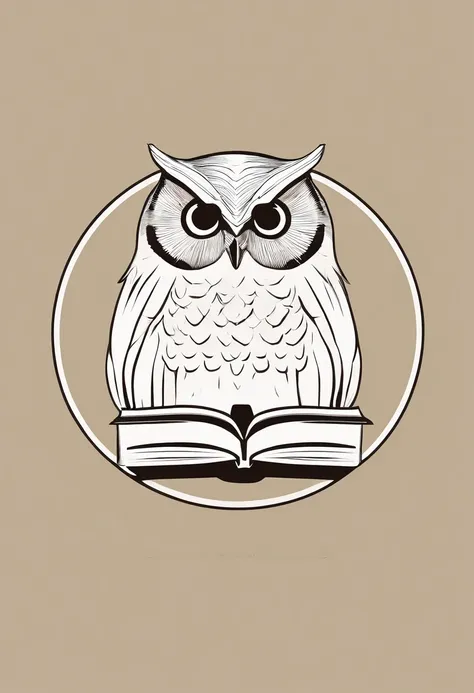 owl books logo circle