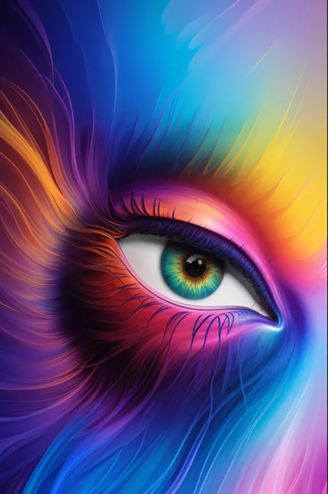 Colorful monkey: A.realistic photography, perfect dimensions, blue yellow colors, purple and light violet additions, light red additions, intricate details, welcome screen, 8k resolution, masterpiece, artstation digital painting Very smooth ink flow: 8k re...