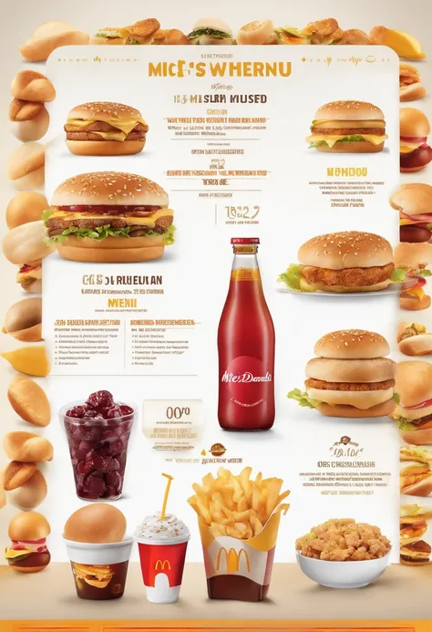 Create an MC Donalds menu with promotion, when buying the 2nd you get the 3rd