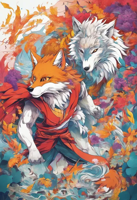 King Wolf vs Fox King