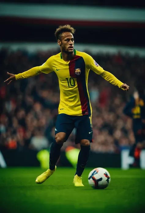 Homem Soccer Player Neymar no Liverpool