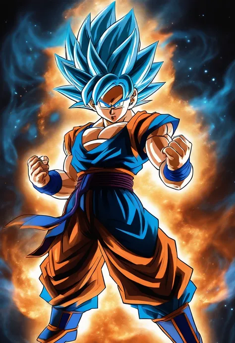 goku, super saiyajin blue,