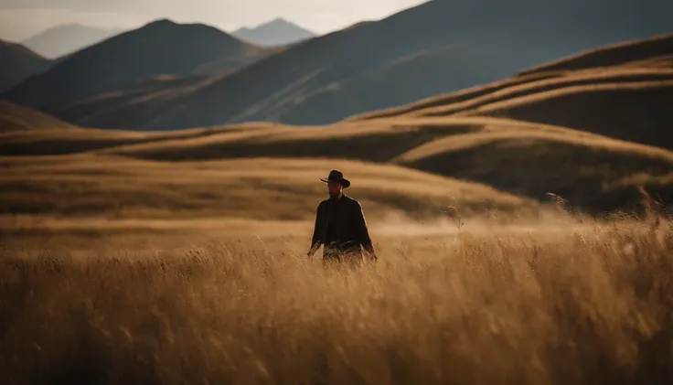 Altay, Xinjiang，High hills，grass field，tenten