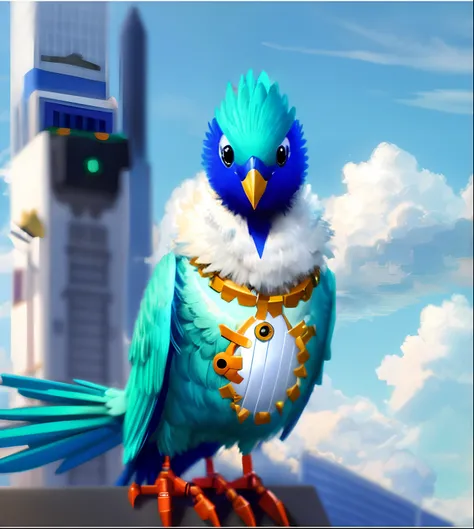 robot bird, Mechanical cute bird, Mechanical bird,