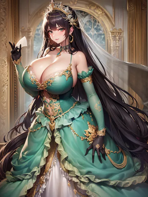 ((anime artstyle)),(Masterpiece),(Best Quality), (Super Detail),(Highly Detailed CG Unity 8k wallpaper),((Very Delicate and Beautiful)),cinematic lighting,1 girl,((full body portrait)),((standing in garden)),((solo)),(((1 fairytale princess in gorgeous emb...