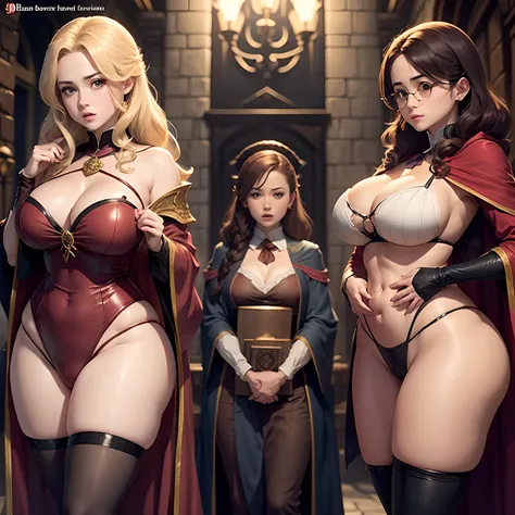 Harry Potter characters bust chart anime big boobs