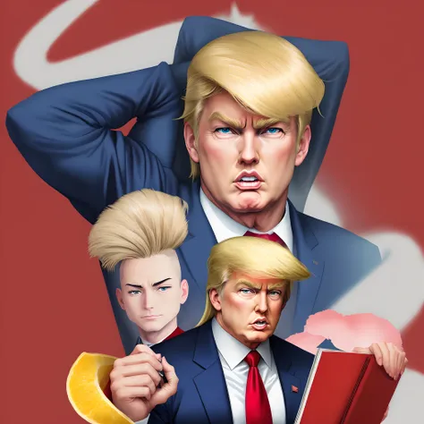 Donal Trump Anime