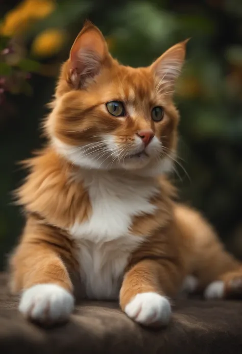 cachorro e um gato