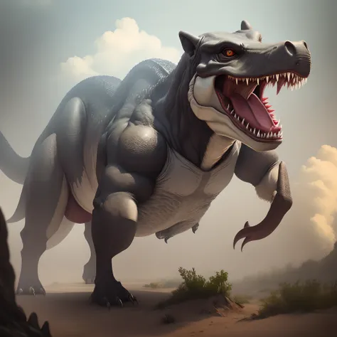 Realistic t rex