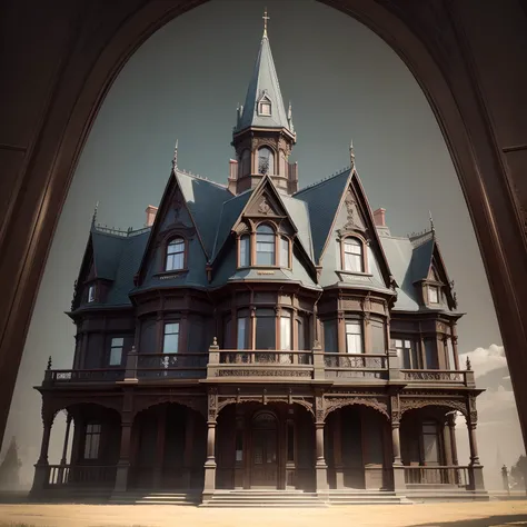 victorian dark academia house