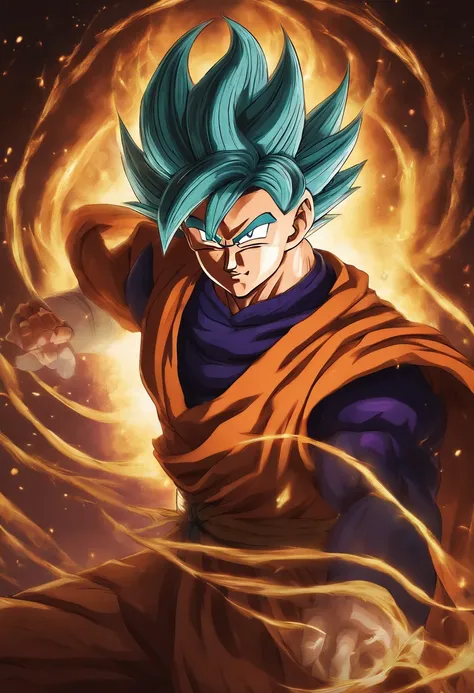 Gohan de dragon ball z, como um necromancer igual os da cultura medieval