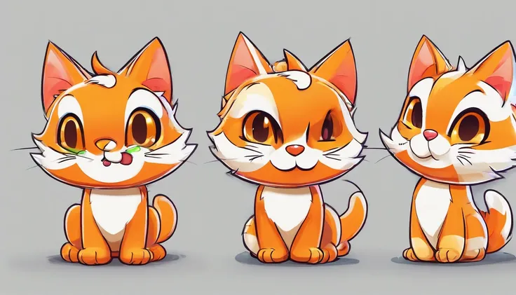 Cute cat, Cat Orange, Smile Cat