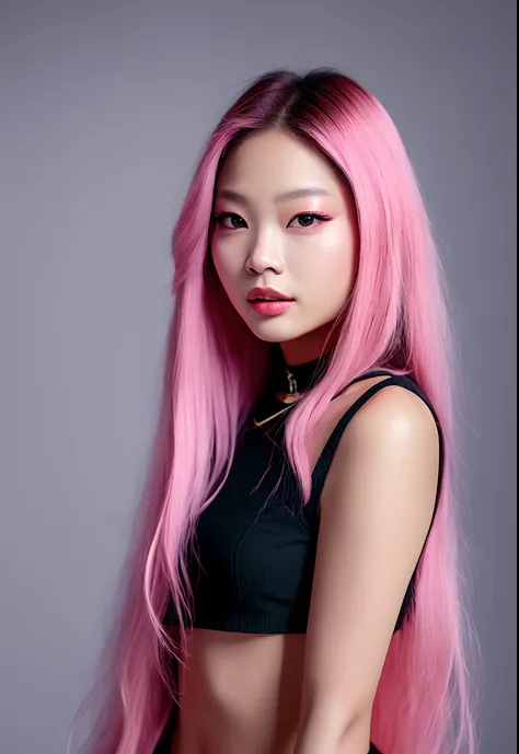 jennie blckpink as a model realistic photo