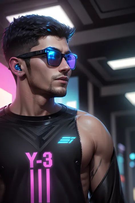 change background cyberpunk handsome boy,realstic face,8k,ultra