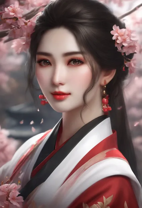 (best quality,4k,8k,highres,masterpiece:1.2),ultra-detailed,(realistic,photorealistic,photo-realistic:1.37),portrait,beautiful detailed eyes,beautiful detailed lips,extremely detailed eyes and face,long eyelashes,[illustration,anime] [ninja] [traditional c...