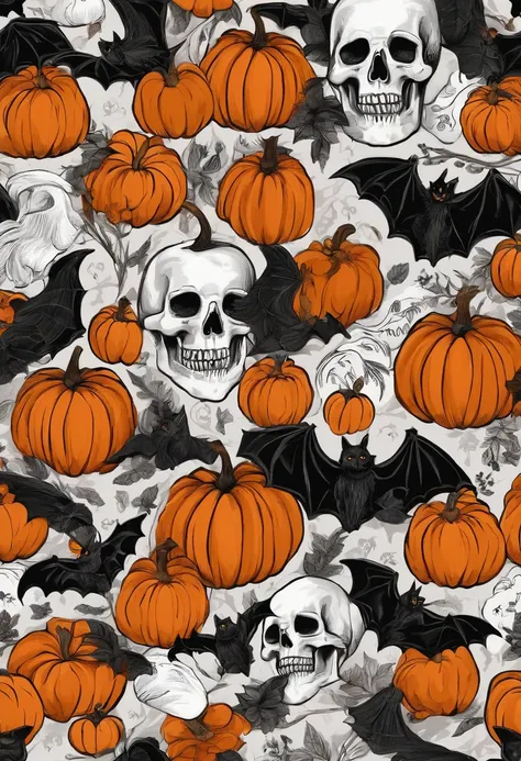 Halloween pattern