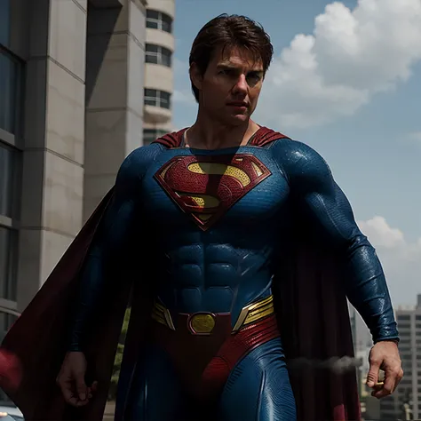 Tom cruise as superman