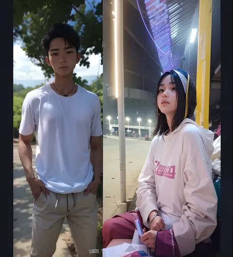 HANDSOME GIRL AND BOY Ultra realistic --v 4