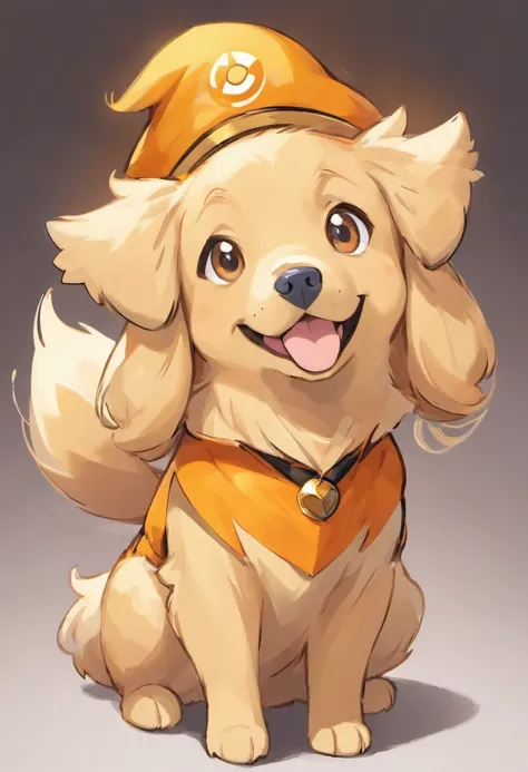 golden retriever in halloween costume