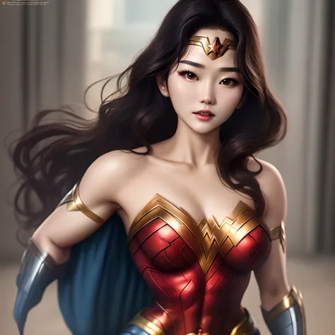 Choi seol hwa as wonder woman