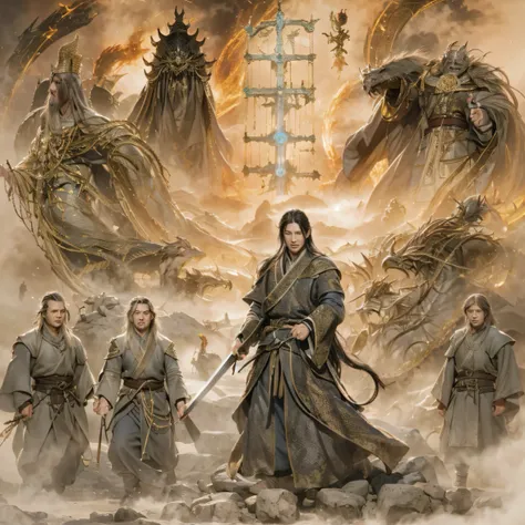 The Lord of the Rings，Qin Yu flew into the Immortal Demon Realm, Chance encounter with Liu Hanshu, He saw in him his former self, It was decided to take him as an apprentice, Teach him how to protect the Lord of the Rings, But because of the Tibetan star m...