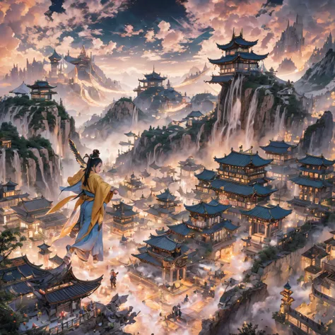 Qin Yu flew into the Immortal Demon Realm, Chance encounter with Liu Hanshu, He saw in him his former self, It was decided to take him as an apprentice, Teach him how to protect himself, But because of the Tibetan star map, He established relationships wit...