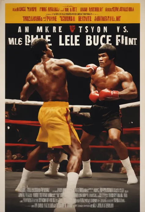 An ultra-realistic Bruce Lee vs. Mike Tyson fight