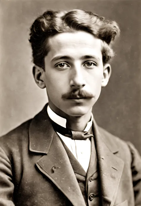 einstein as a teenager in 1895