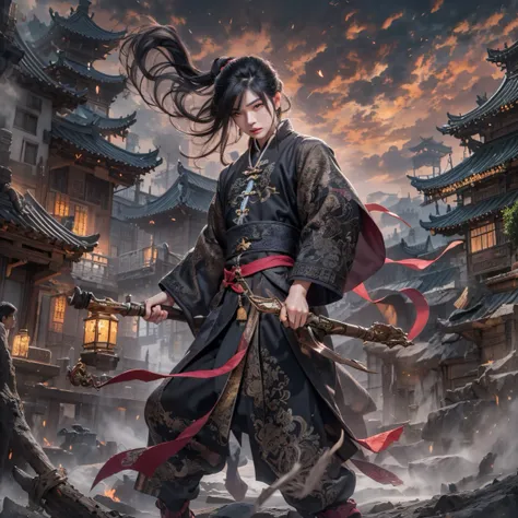 the protagonist meng chuan has made a vow to avenge his mother since he was a child, starting from the jinghu taoist academy, wi...