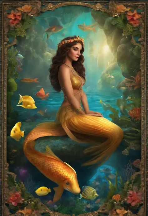 Customize for me Isabela and the rug reach an underwater enchanted kingdom.
She and the carpet befriend kind-hearted mermaids and explore their beautiful enchanted kingdom.