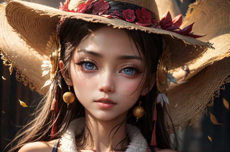 Beautyful Asian Girls Face with Gorgeous dreamy Eyes