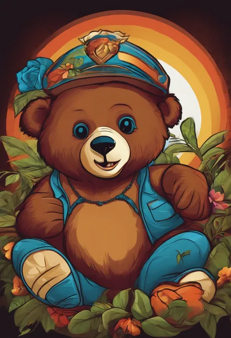 Hip hop bear