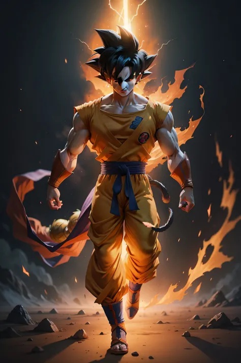 Son Goku (Dragon ball): of superheroes facing cosmic challenges.