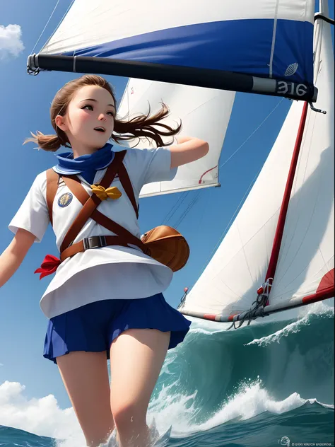 And think about the emblem of youth and active sailing