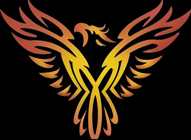 Logotipo da equipe Phoenix Pink, 8k, ultrahd, qualidade alta, melhoria da imagem, bordas brancas