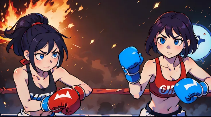 Boxing Girl Anime Up