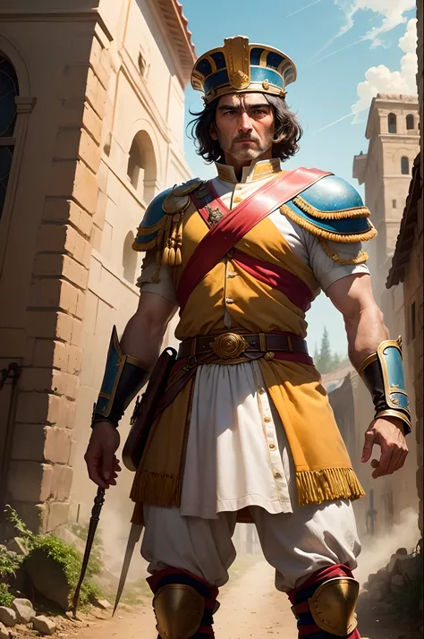 Roman General In war