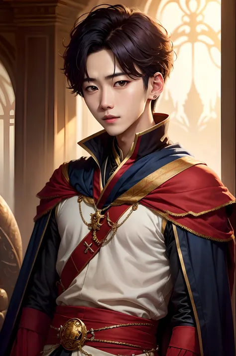 Chanyeol from EXO as a king