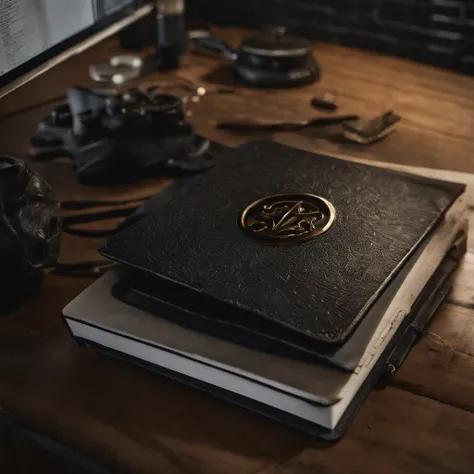 A closeup of a laptop sitting on a desk, libra symbol, zodiac libra sign, Justice, Libra, Directed by: Adam Marczyński, arte oficial, Captura de tela oficial, saldo renderizado, Scales, amazing and immaculate scale, 8k octae renderizar foto, Directed by: A...