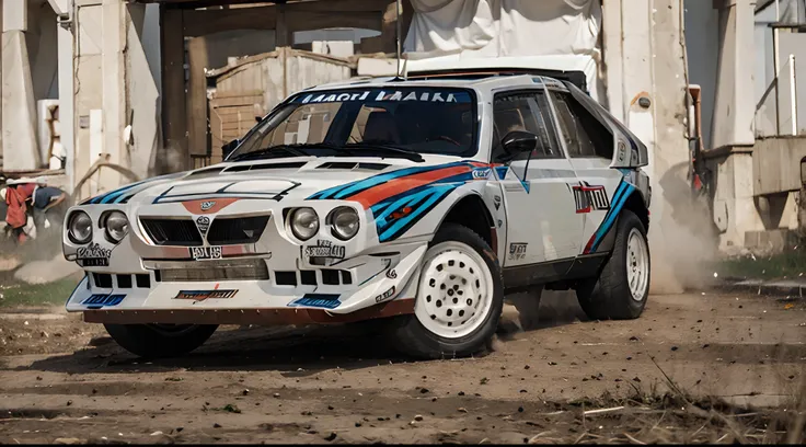 lancia martini hf photorealistic