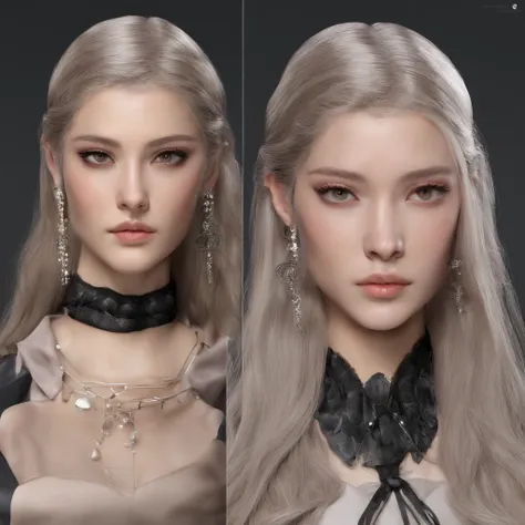 - **hairstyle on**: Shaved、Choose a sharp line style。
- **The eye**: With one eye、Draw eyeliner diagonally for a mysterious impression。
- **faces**: Eyebrows have a natural shape、Create an atmosphere of elegance。
- **lo fashion**: For mode systems、Simple a...