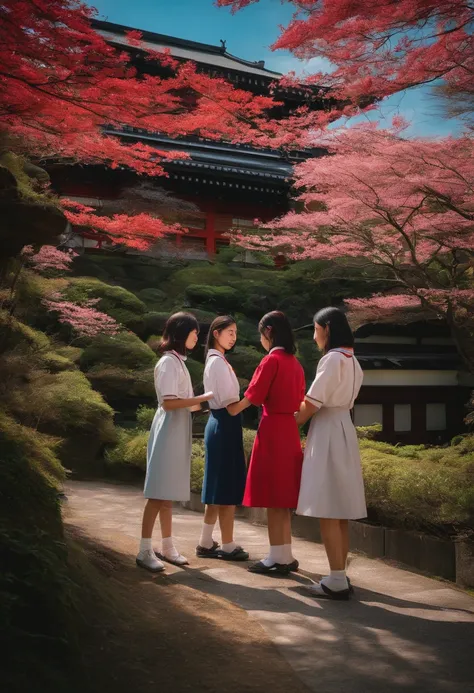 Japan schoolgirls close to live-action