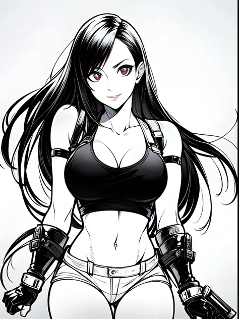 tifa lockhart colorised