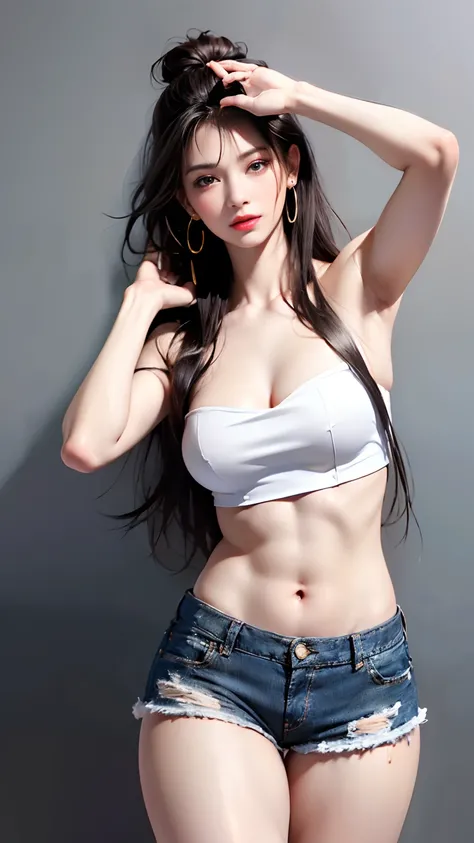 (Amazing photos of beautiful Japan women),
((Highly detailed, Best Quality)),(Photorealistic:1.2),8K,(High resolution),(depth of fields:1.2),(Character Focus),Perfect Anatomy,(Professional Lighting),
(1girl in),(年轻),(Arm up),
Looking at Viewer,(Walking),
(...