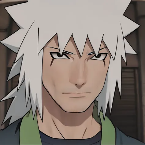 Realistic version of Jiraiya, hyperdetailled, hyperrealistic